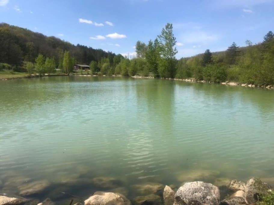 Chalet Au Milieu De La Foret Avec Lac A Proximite Layrac Exteriér fotografie