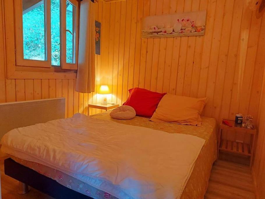Chalet Au Milieu De La Foret Avec Lac A Proximite Layrac Exteriér fotografie
